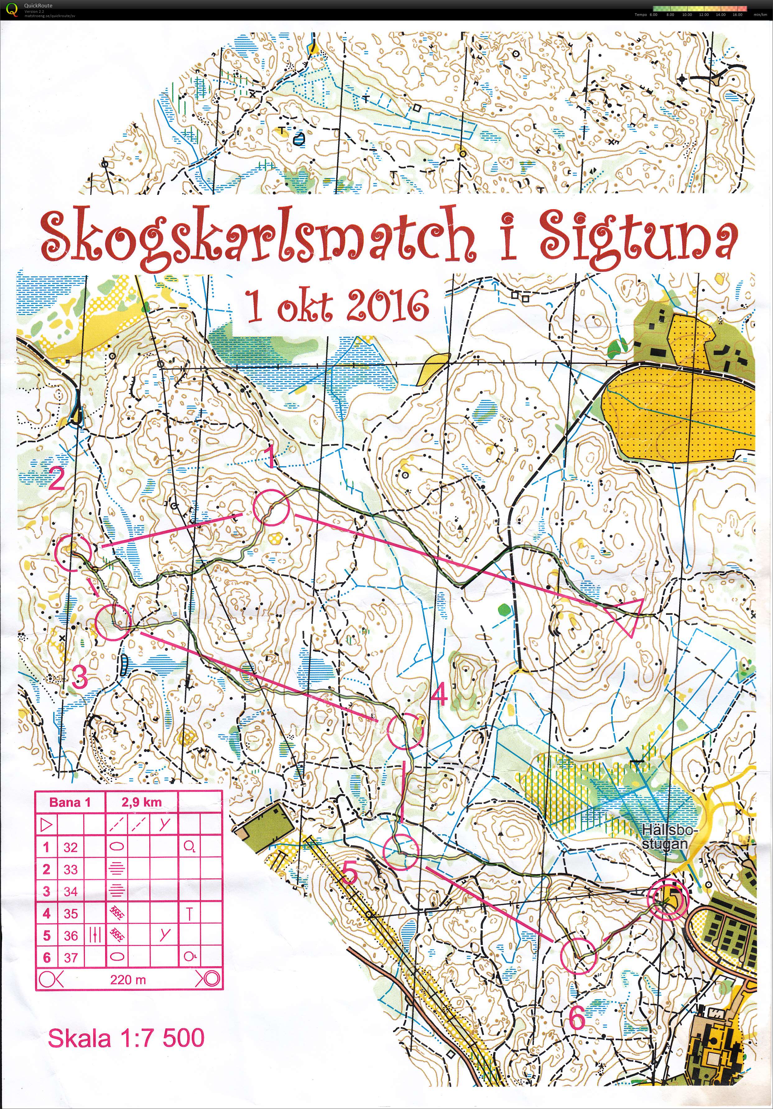 Skogskarlsmatch (01-10-2016)